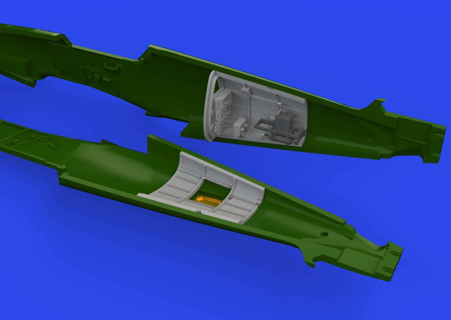 Eduard 1/72 Bf 109F radio compartment PRINT [Brassin], for EDUARD | 8591437579891