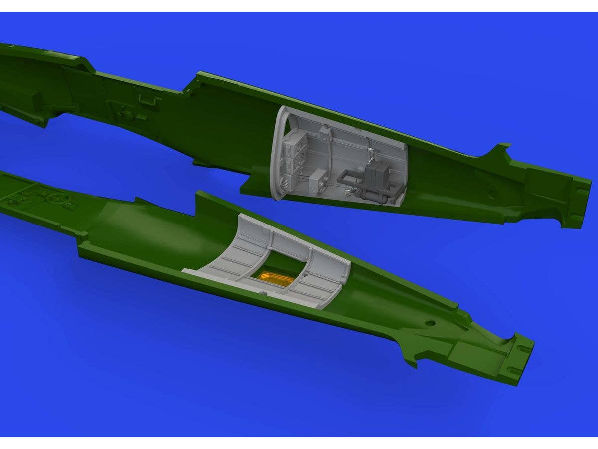 Eduard 1/72 Bf 109F radio compartment PRINT [Brassin], for EDUARD | 8591437579891