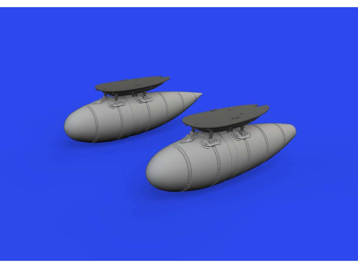 Eduard 1/72 Bf 109F/G external fuel tanks [Brassin], for EDUARD | 8591437579907