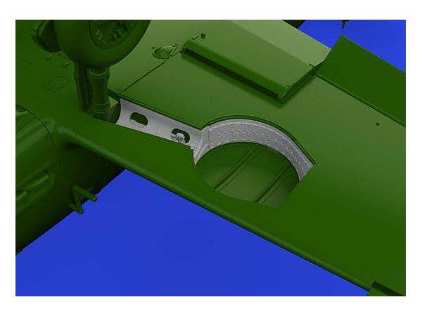 Eduard 1/72 Bf 109F/G wheel bays angular PRINT [Brassin], for EDUARD | 8591437579921