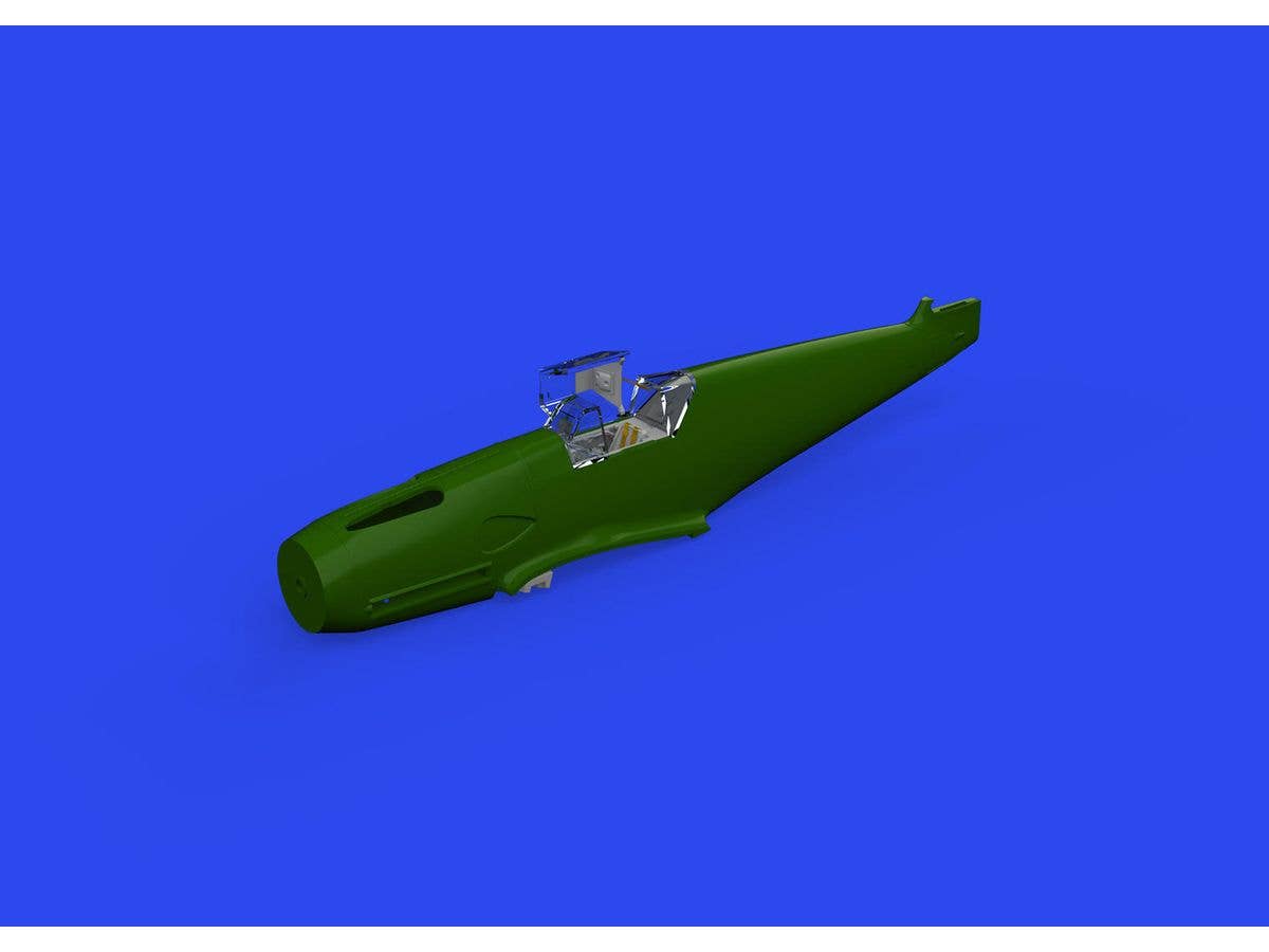 Eduard 1/72 Bf 109F cockpit w/ early seat PRINT [R72], for EDUARD | 8591437582396