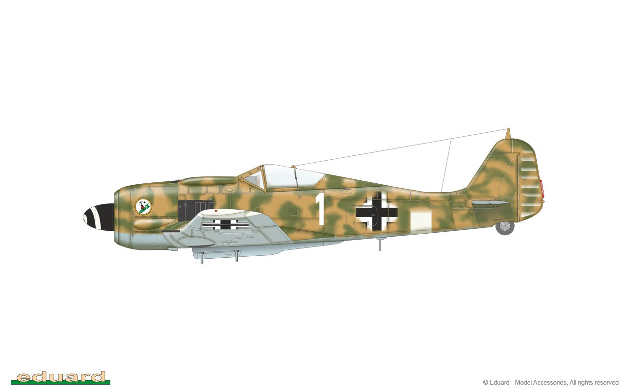 Eduard 1/72 Fw 190F-8 [Profipack]