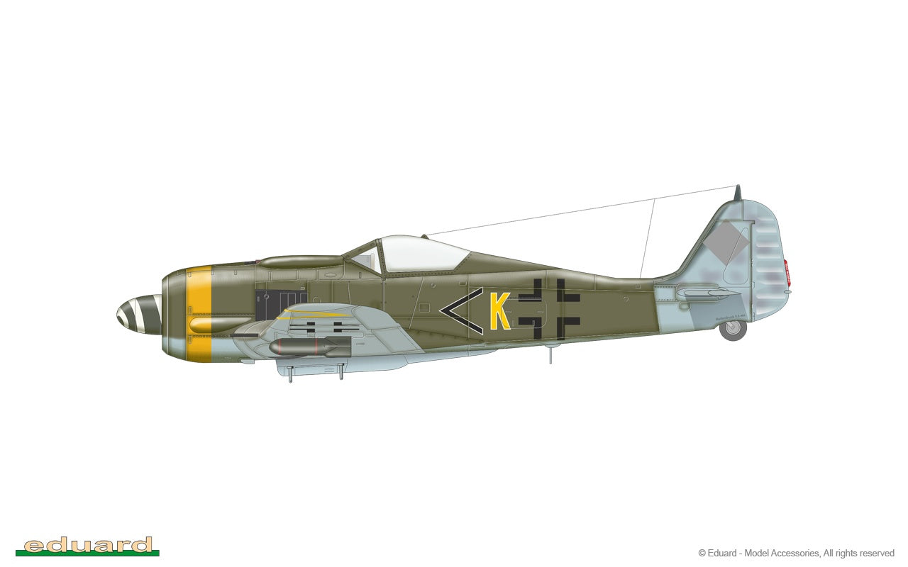 Eduard 1/72 Fw 190F-8 [Profipack]