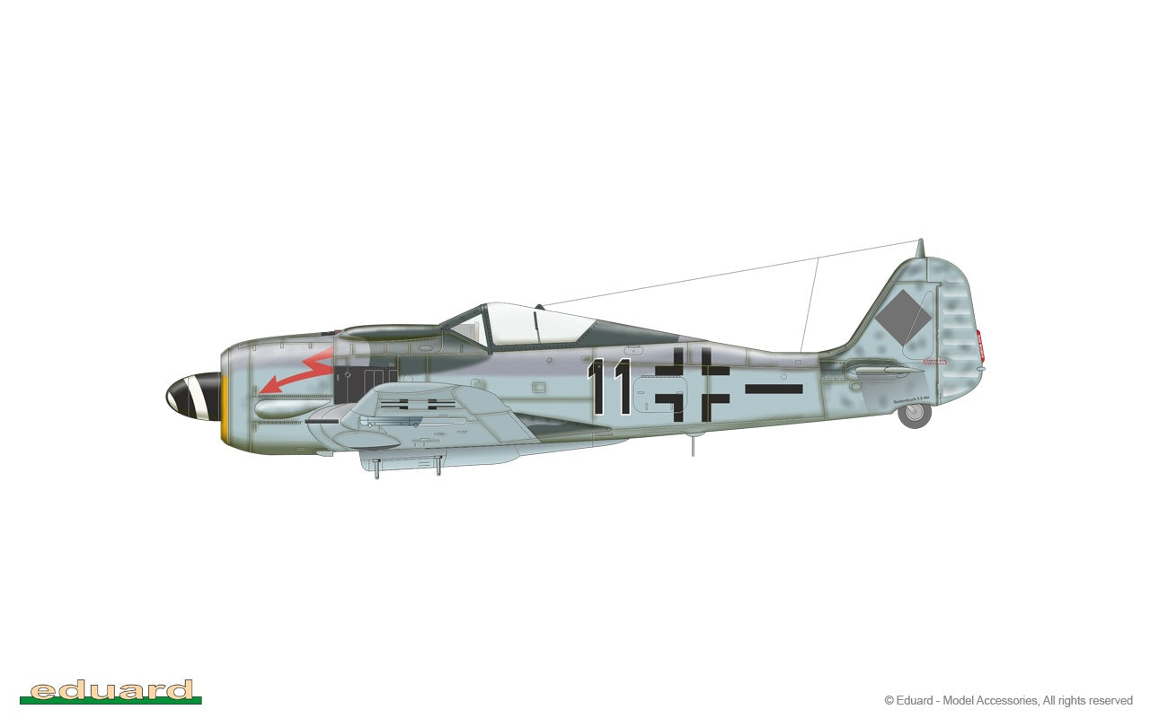 Eduard 1/72 Fw 190F-8 [Profipack]