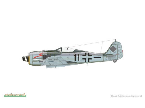 Eduard 1/72 Fw 190F-8 [Profipack] | 8591437514892