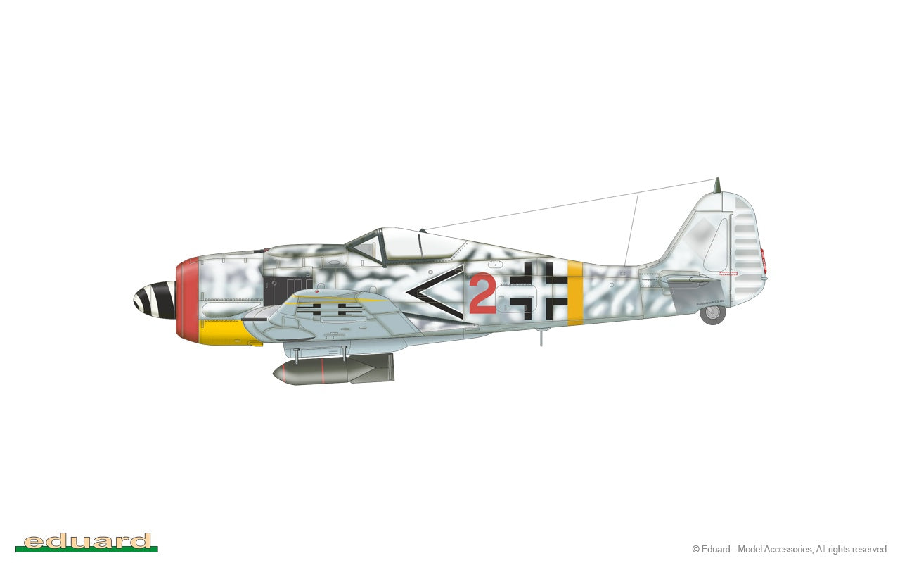 Eduard 1/72 Fw 190F-8 [Profipack]