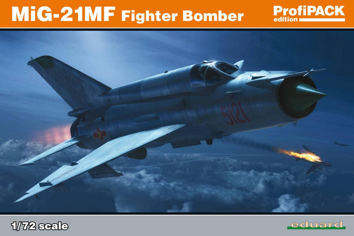 Eduard 1/72 MiG-21MF Fighter Bomber [Profipack] | 8591437532124