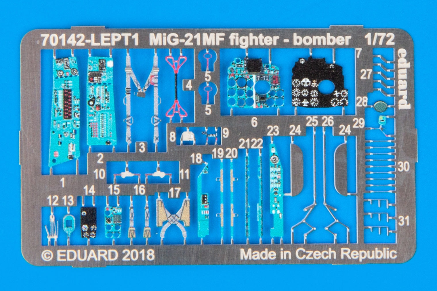 Eduard 1/72 MiG-21MF Fighter Bomber [Profipack]