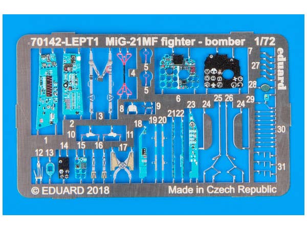 Eduard 1/72 MiG-21MF Fighter Bomber [Profipack] | 8591437532124