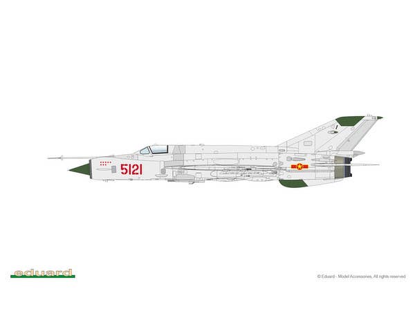 Eduard 1/72 MiG-21MF Fighter Bomber [Profipack] | 8591437532124