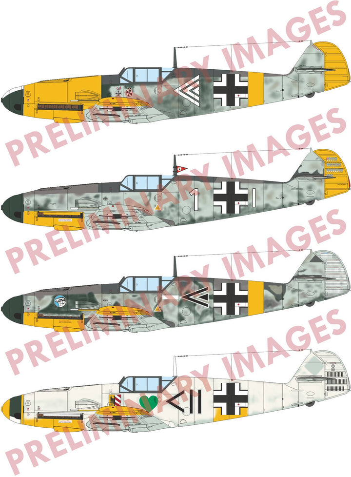Eduard 1/72 Bf 109F-2 [Profipack] | 8591437581276