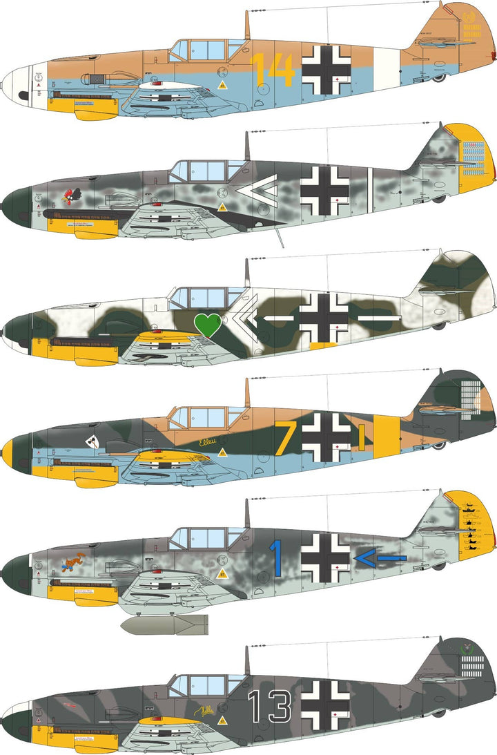 Eduard 1/72 Bf 109F-4 [Profipack] | 8591437580453