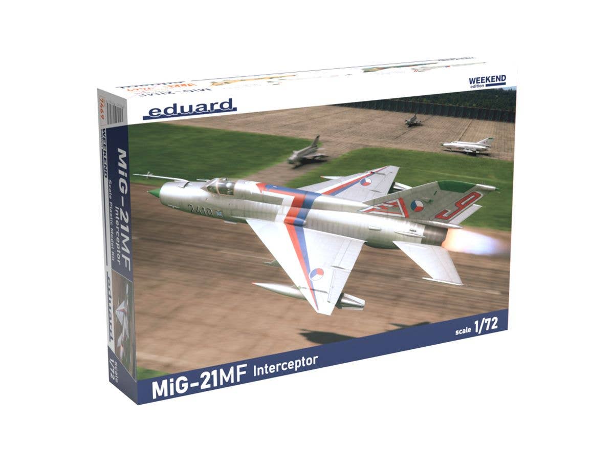 Eduard 1/72 MiG-21MF Interceptor [Weekend Edition] | 8591437577965