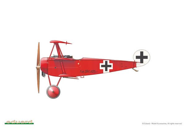 Eduard 1/48 Fokker Dr. I [Profipack] | 8591437521272