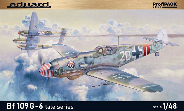 Eduard 1/48 Bf 109G-6 late series [Profipack] | 8591437507245