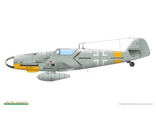 Eduard 1/48 Bf 109G-6 late series [Profipack] | 8591437507245