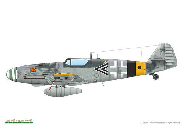 Eduard 1/48 Bf 109G-6 late series [Profipack] | 8591437507245