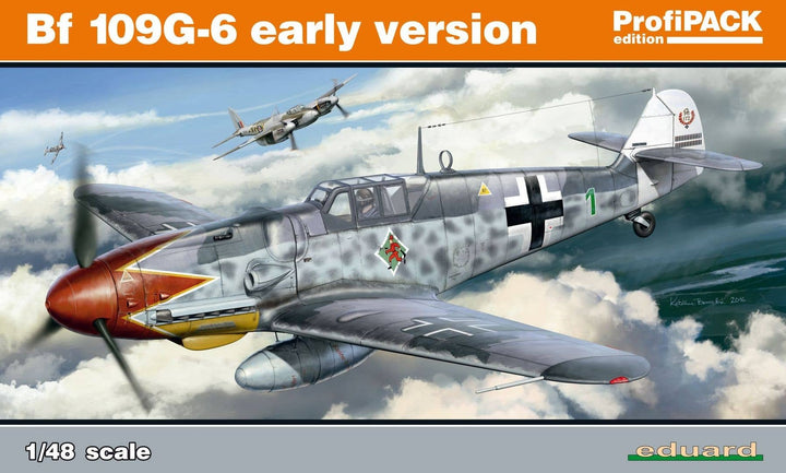 Eduard 1/48 Bf 109G-6 early version [Profipack] | 8591437509843