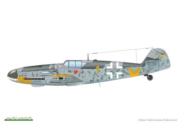 Eduard 1/48 Bf 109G-6 early version [Profipack] | 8591437509843