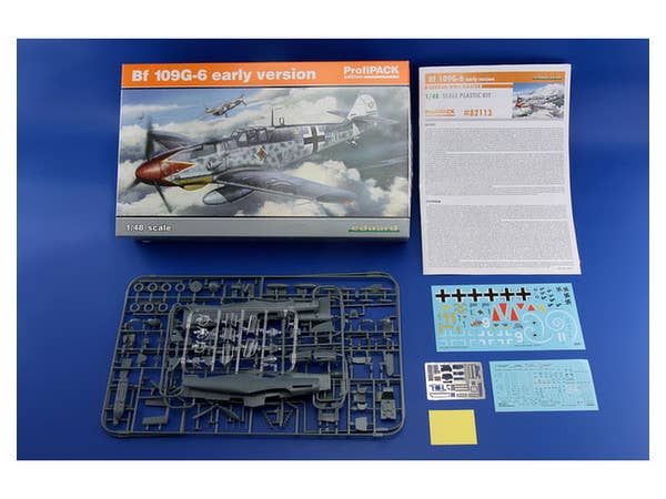 Eduard 1/48 Bf 109G-6 early version [Profipack] | 8591437509843