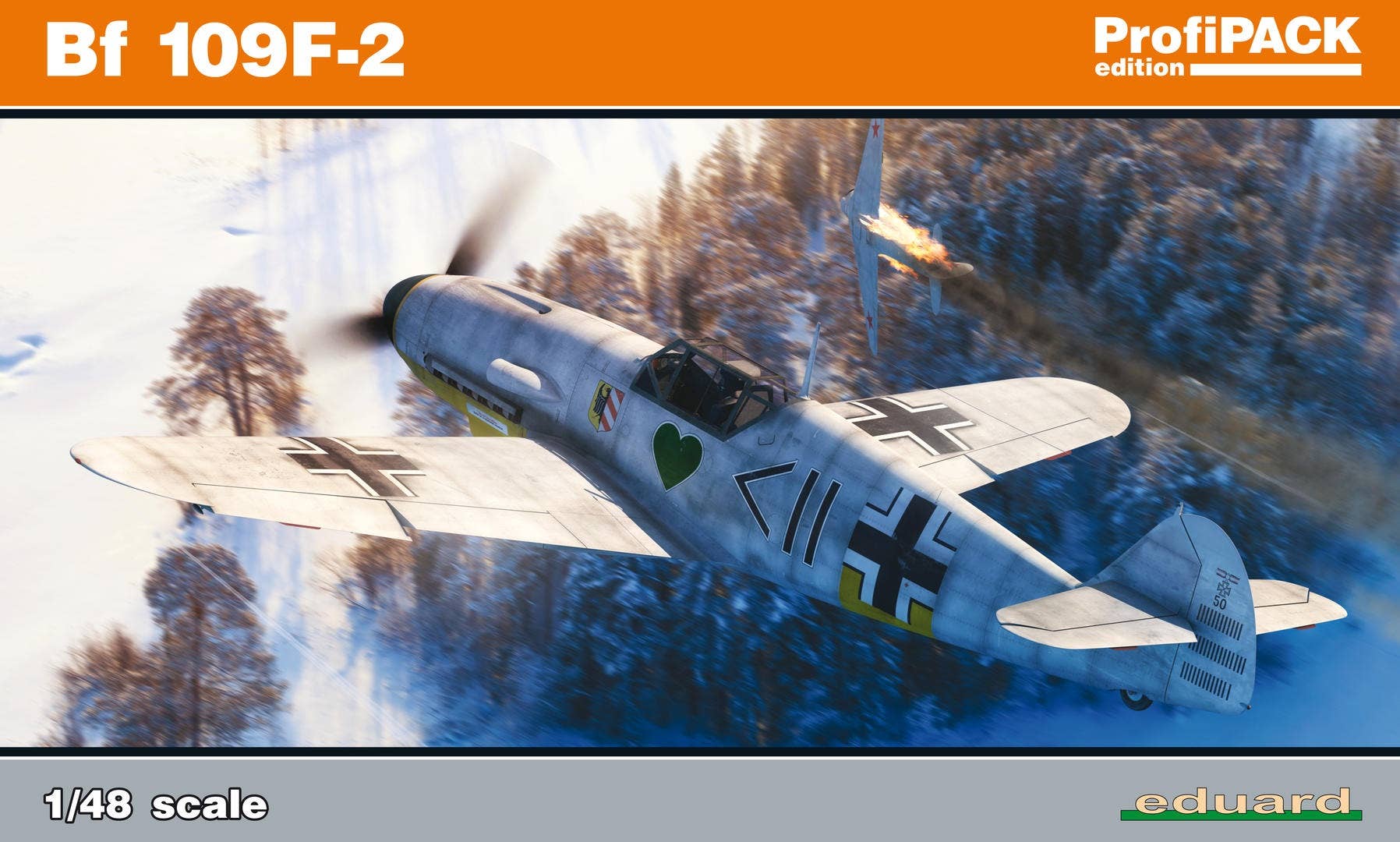 Eduard 1/48 Bf 109F-2 [Profipack] | 8591437519460