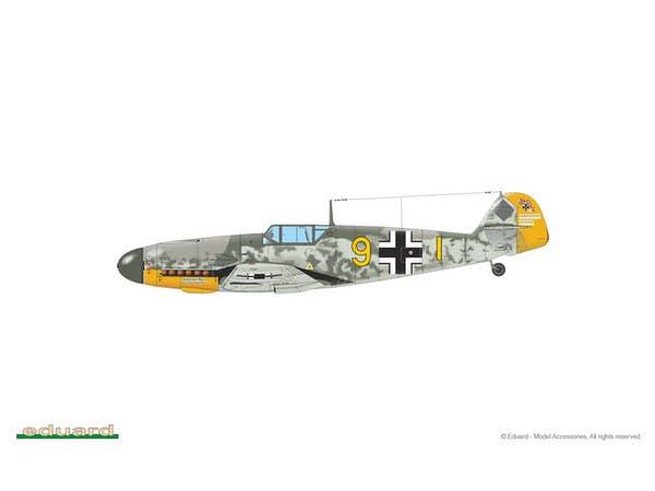 Eduard 1/48 Bf 109F-2 [Profipack] | 8591437519460