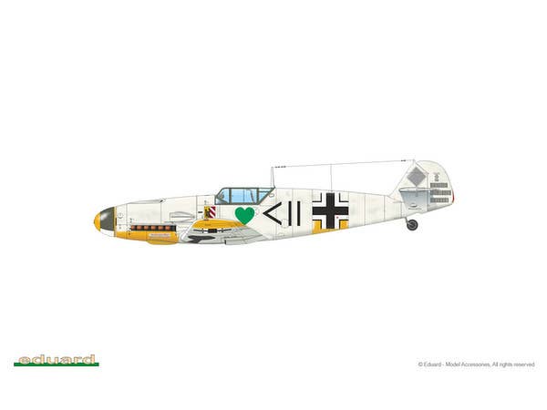 Eduard 1/48 Bf 109F-2 [Profipack] | 8591437519460