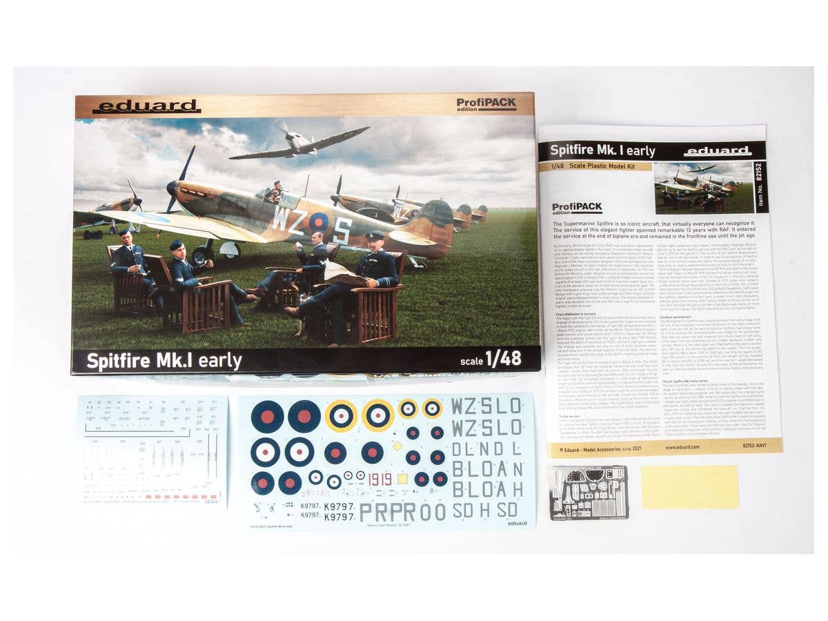 Eduard 1/48 Spitfire Mk.I early [Profipack] | 8591437557608