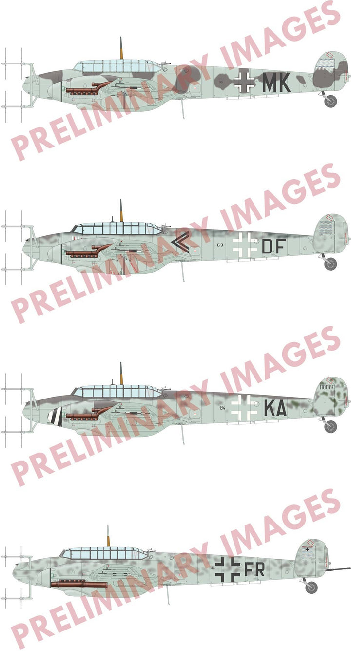 Eduard 1/48 Bf 110G-4 [Weekend edition] | 8591437579747