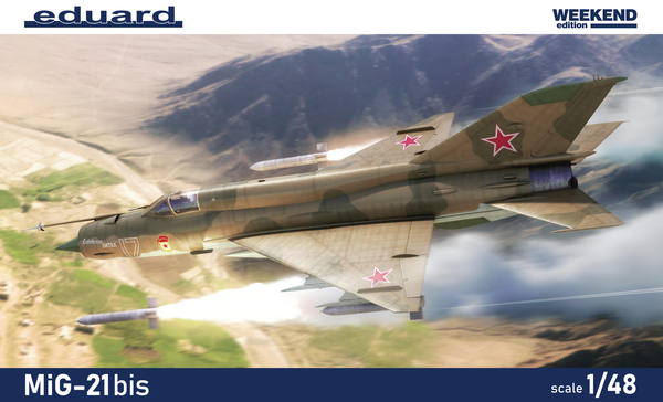 Eduard 1/48 MiG-21bis [Weekend edition]