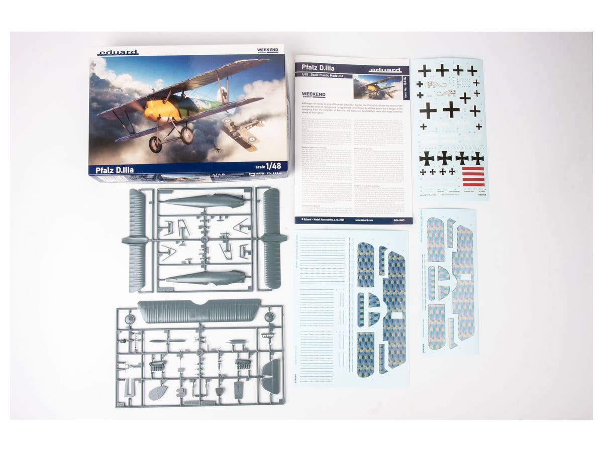Eduard 1/48 Pfalz D.IIIa [Weekend Edition] | 8591437557639