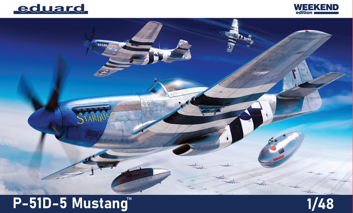 Eduard 1/48 P-51D-5 Mustang Weekend Edition | 8591437555178