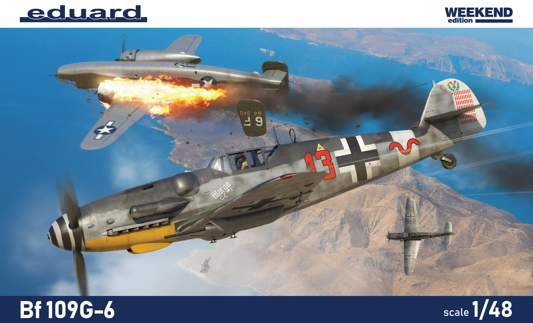Eduard 1/48 Bf 109G-6 [Weekend Edition] | 8591437557622