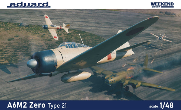 Eduard 1/48 A6M2 Zero Type 21 [Weekend Edition]