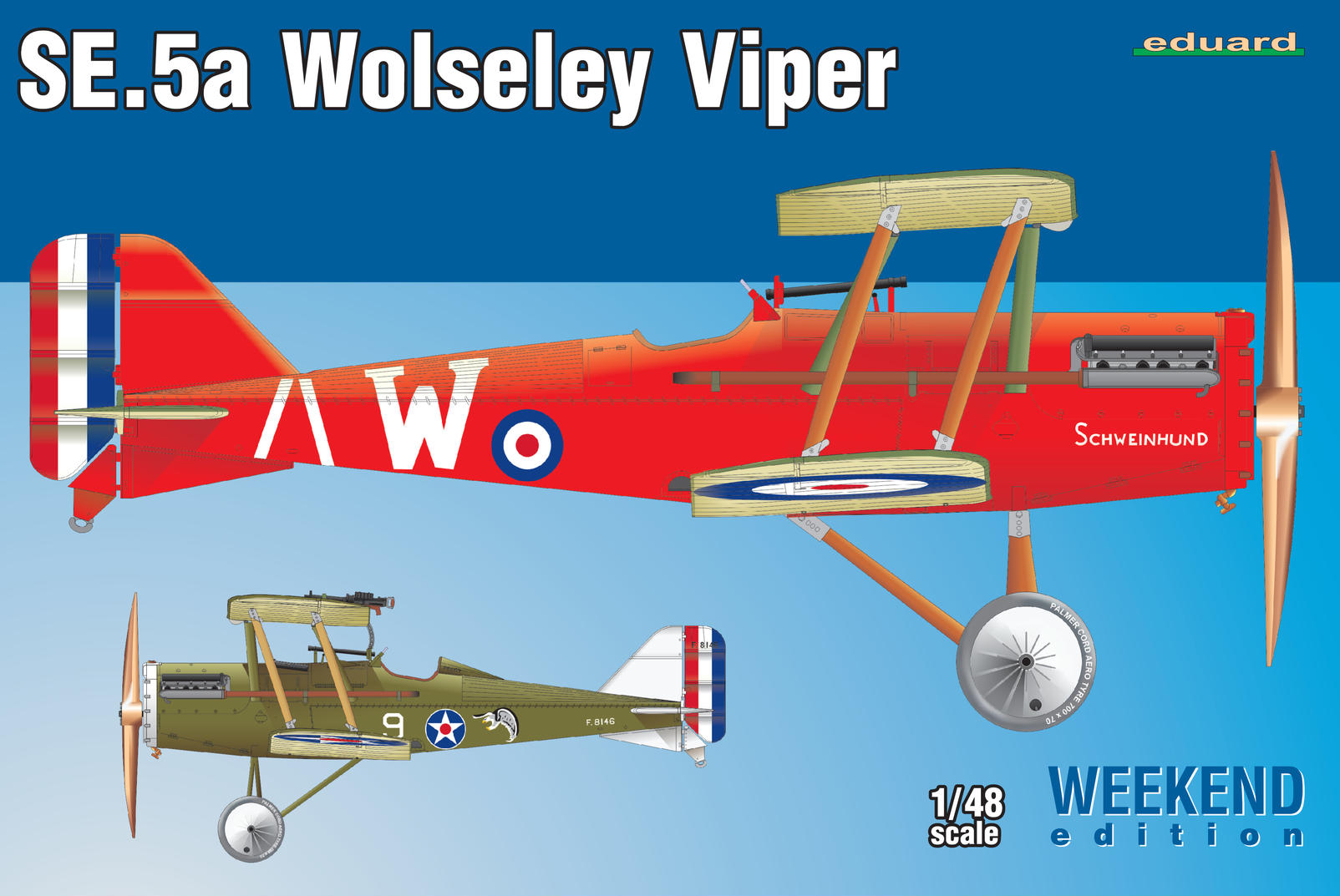 Eduard 1/48 SE.5a Wolseley Viper [Weekend Edition] | 8591437525195