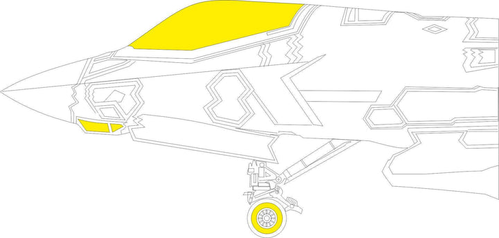 Eduard 1/72 F-35A [MASK72], for TAMIYA | 8591437581696