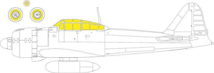 Eduard 1/48 A6M3 Zero Type 32 Weekend [Masks], for EDUARD | 8591437580224