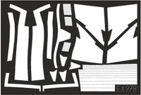 Eduard 1/48 F-4G surface panels [Masks], for MENG | 8591437581023