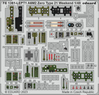 Eduard 1/48 A6M2 Zero Type 21 Weekend [Zoom Set] | 8591437578764