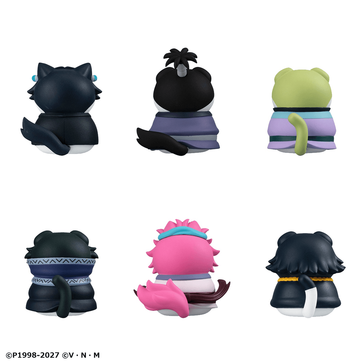 MEGA CAT PROJECT HUNTER×HUNTER NYANTER×NYANTER the Phantom Troupe × CAT (Box of 8)