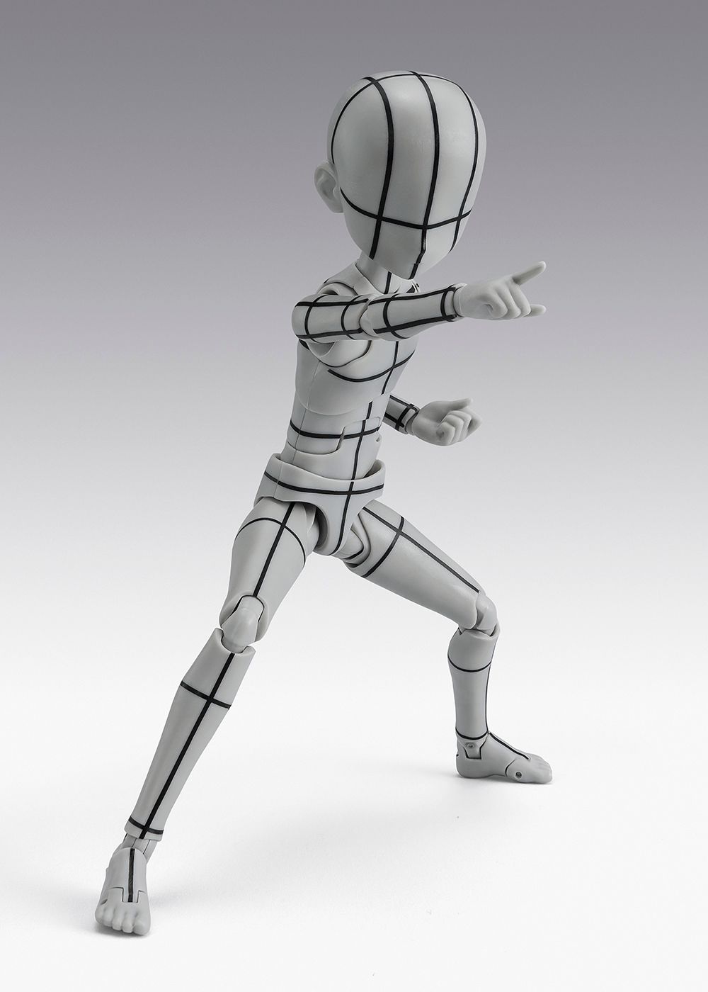 BODY-KUN -KEN SUGIMORI- Edition -WIREFRAME-(Gray Color Ver.) | 4573102698353
