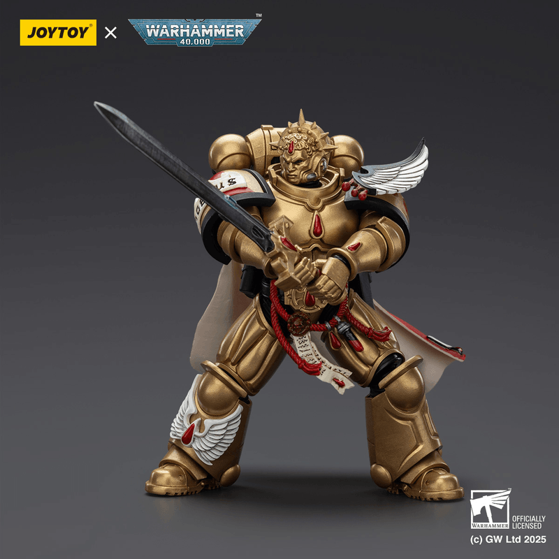 JOYTOY Blood Angels Captain with Heavy Bolt Pistol & Power Sword