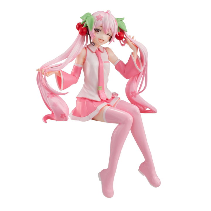 Hatsune Miku Series Noodle Stopper Figure-Sakura Miku Wink ver. | 4589584959820