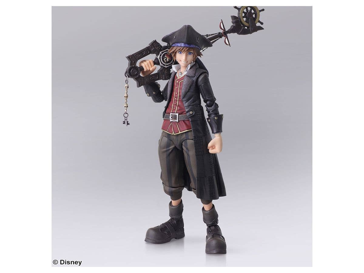 SQUARE ENIX KINGDOM HEARTS III BRING ARTS SORA: Pirates of the Caribbean Version | 4988601342278
