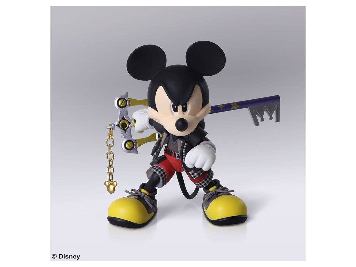 KINGDOM HEARTS III KING MICKEY フィギュア SQUARE ENIX KINGDOM HEARTS III BRING ARTS KING MICKEY
