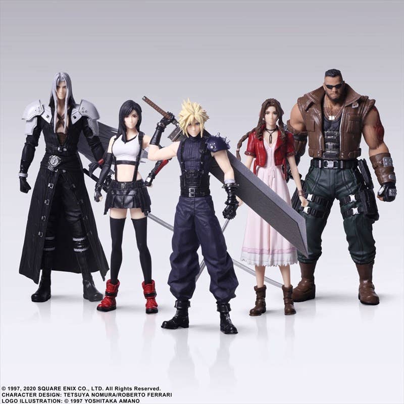 FINAL FANTASY VII REMAKE TRADING ARTS (Blind box Set of 5