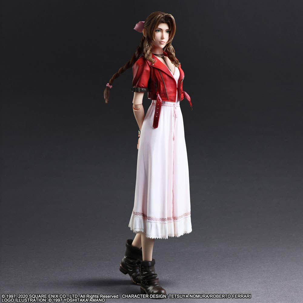 FINAL FANTASY® VII REMAKE PLAY ARTS -KAI- ™ AERITH GAINSBOROUGH Action  Figure(4988601348683)
