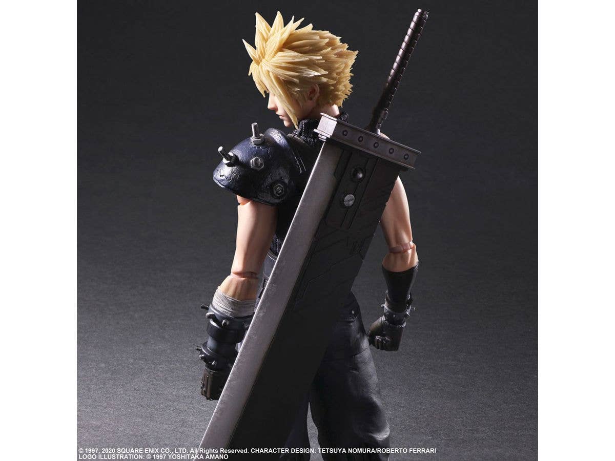 SQUARE ENIX FINAL FANTASY® VII REMAKE PLAY ARTS -KAI- ™ CLOUD STRIFE Ver. 2 | 4988601350112