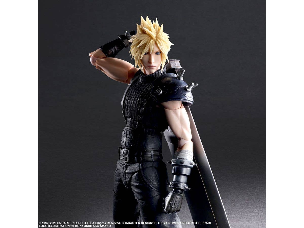 SQUARE ENIX FINAL FANTASY® VII REMAKE PLAY ARTS -KAI- ™ CLOUD STRIFE Ver. 2 | 4988601350112