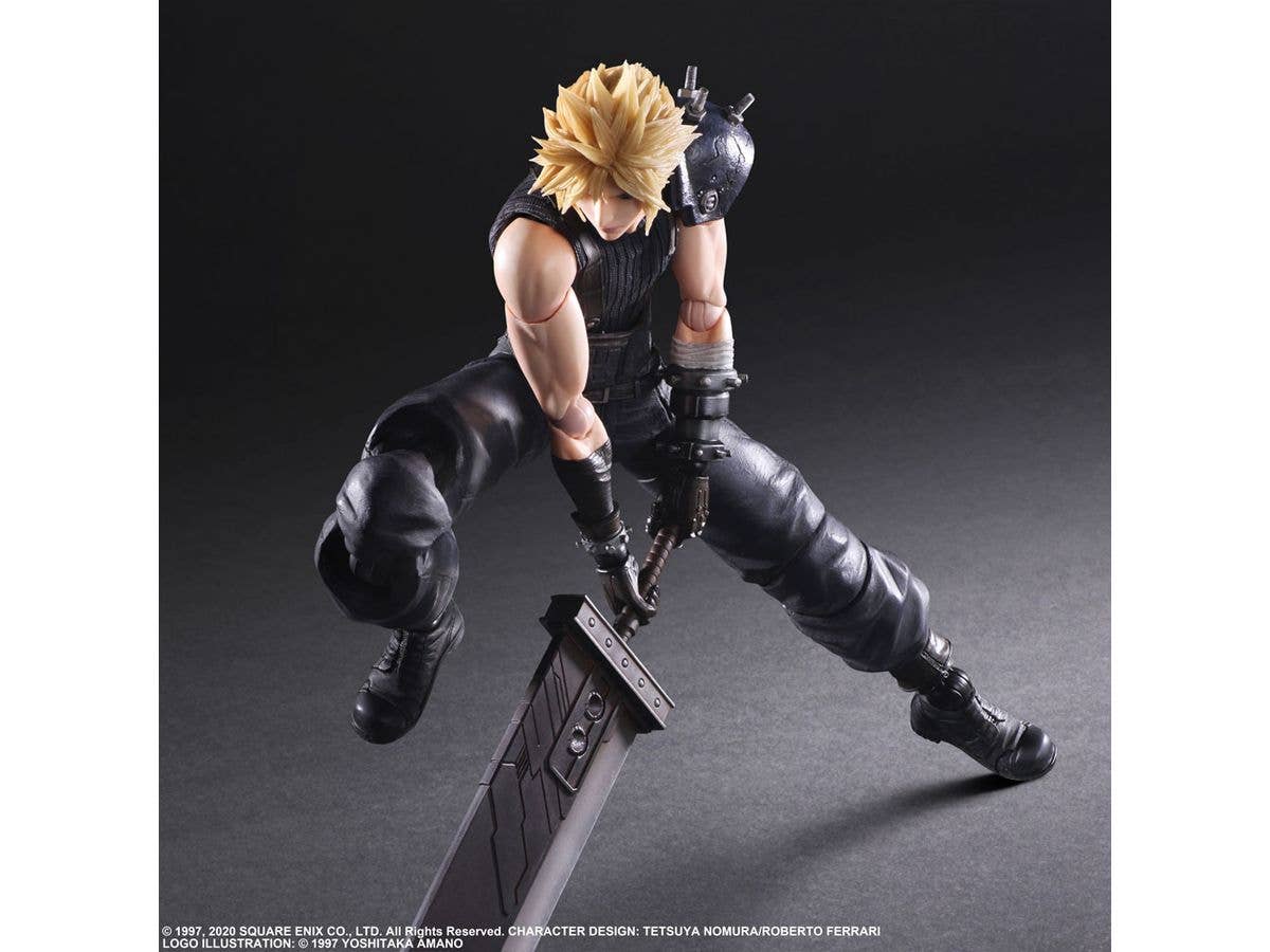 SQUARE ENIX FINAL FANTASY® VII REMAKE PLAY ARTS -KAI- ™ CLOUD STRIFE Ver. 2 | 4988601350112